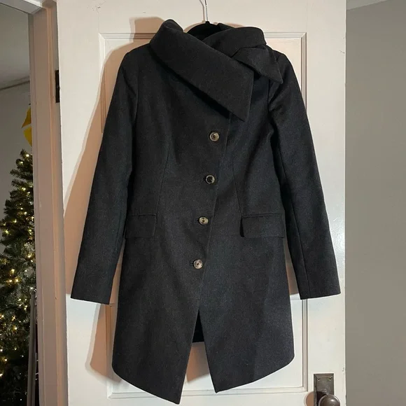 All Saints Tepo Coat - 100% wool